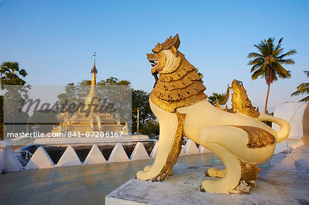 Paya, temple and monastery, Mawlamyine (Moulmein), Mon State, Myanmar (Burma), Asia