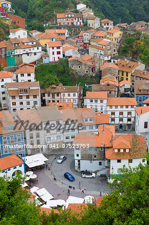 Fishing village of Cudillero in Asturias, Spain