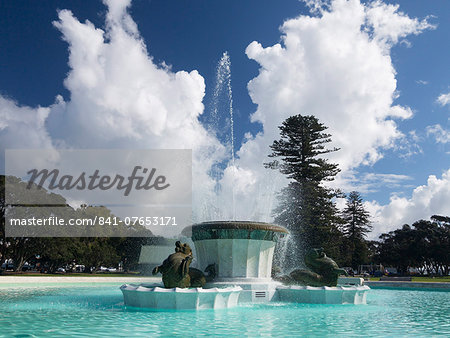 The Mission Bay Fountain, Auckland, North Island, New Zealand, Pacific