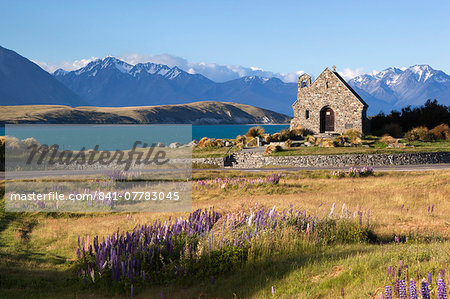 Church of the Good Shepherd, Lake Tekapo, Canterbury region, South Island, New Zealand, Pacific