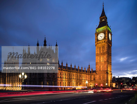 Big Ben, Houses of Parliament, UNESCO World Heritage Site, Westminster, London, England, United Kingdom, Europe