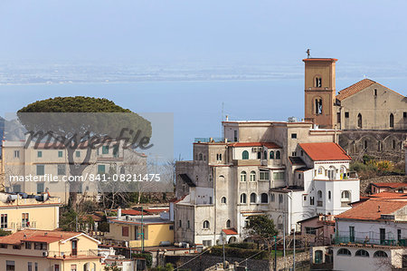 View of Ravello, from Scala, Costiera Amalfitana (Amalfi Coast), UNESCO World Heritage Site, Campania, Italy, Europe