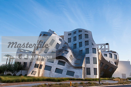Cleveland Clinic Lou Ruvo Center for Brain Health building designed by Frank Gehry, Las Vegas, Nevada, United States of America, North America