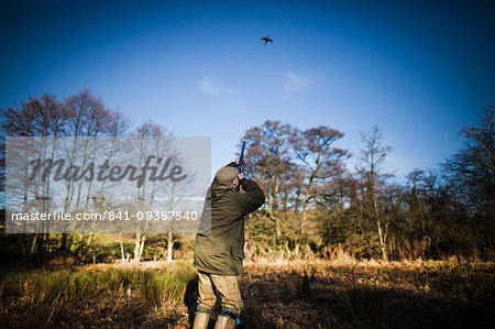 Gun shooting, Wales, United Kingdom, Europe