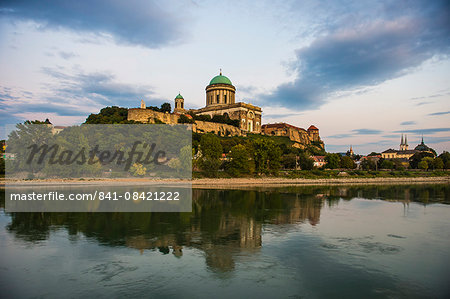 Esztergom Basilica, the largest cathedral in Hungary, Esztergom, Hungary, Europe