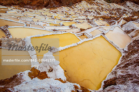 Salineras de Maras, Maras Salt Flats, Sacred Valley, Peru, South America