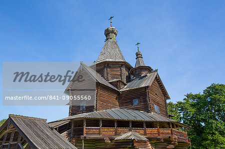 Church of the Nativity of the Holy Virgin, Vitoslavlitsy Museum of Wooden Architecture, Veliky Novgorod, Novgorod Oblast, Russia, Europe