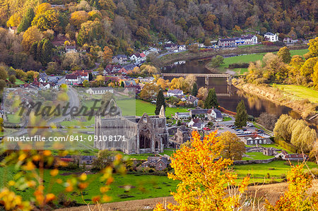 Tintern Abbey, Wye Valley, Monmouthshire, Wales, United Kingdom, Europe