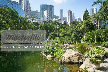 Hong Kong Park in Central, Hong Kong Island, Hong Kong, China, Asia