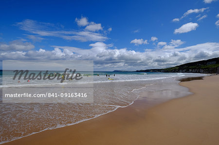 White Rocks beach, near Portrush, County Antrim, Ulster, Northern Ireland, United Kingdom, Europe