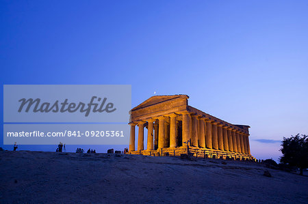Valley of the Temples, Agrigento, UNESCO World Heritage Site, Sicily, Italy, Europe