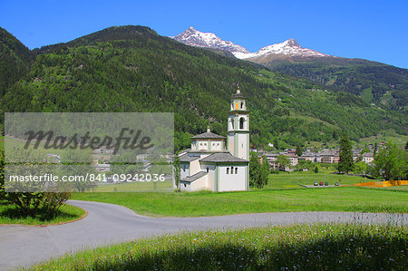 Poschiavo, Canton of Graubunden (Grigioni), Switzerland, Europe