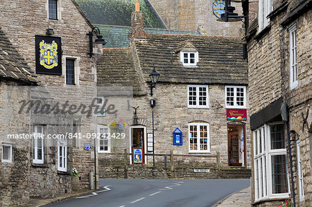 Village Square, Corfe Castle, Isle of Purbeck, Dorset, England, United Kingdom, Europe