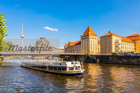 Bode Museum on the River Spree in Berlin, Germany, Europe