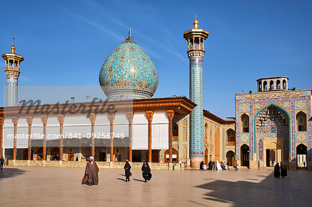 Shah Cheragh Mausoleum, Shiraz, Fars Province, Iran, Middle East