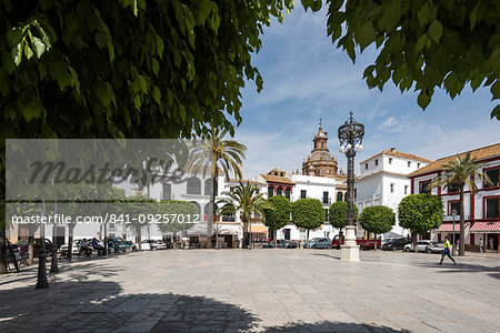 Plaza San Fernando, Carmona, province of Seville, Andalusia, Spain, Europe