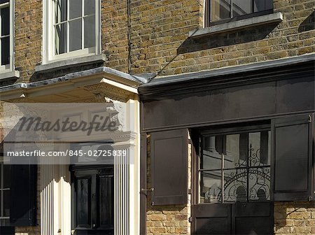 Georgian housing, Spitalfields, London.