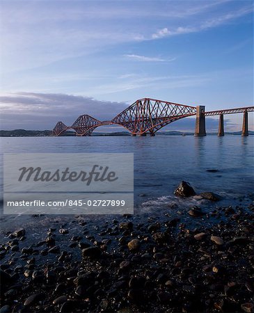 Forth Rail Bridge, Queensferry, Firth of Forth, Scotland. Completed 1890. Architect: Benjamin Baker and John Fowler