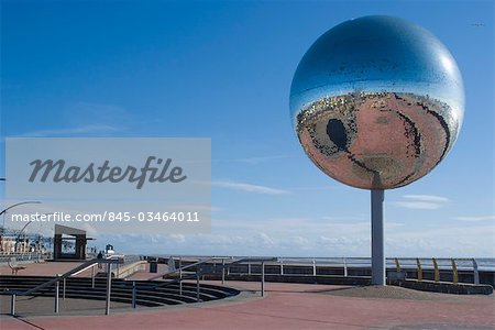 'They Shoot Horses, Don't They?' The Mirror Ball along the South Shore Promenade, Blackpool. Architects: Michael Trainor and The Art Department