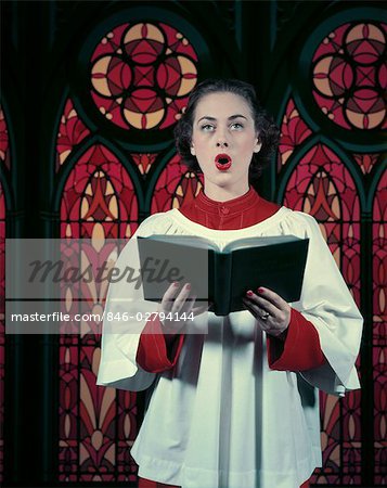 1950s singing women