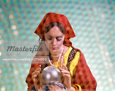 gypsy woman crystal ball