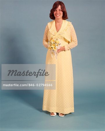 1970s sales formal dress