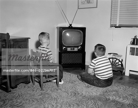1950s tv set
