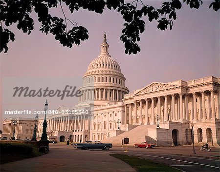 1960s CAPITOL BUILDING WASHINGTON DC