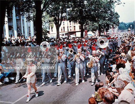 1970s - 1960s MARCHING BAND PARADE