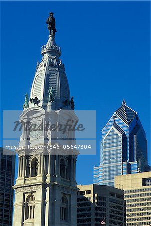 William Penn Statue, City Hall, Philadelphia, Pennsylvania' Art