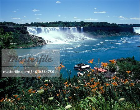 1990s AMERICAN FALLS FROM CANADIAN SIDE NIAGARA