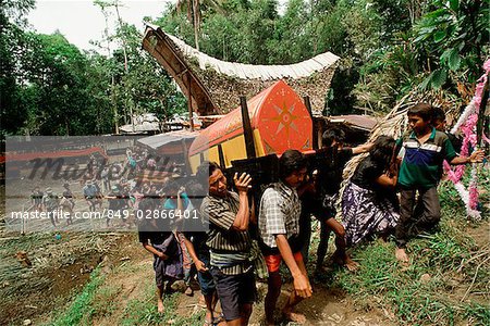 Indonesia S Sulawesi Toraja Funeral Ceremony Stock Photo