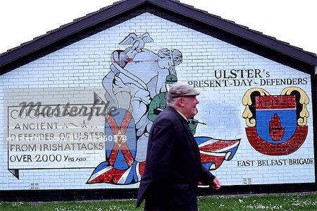 Mural in Lower Newtonards Rd,Belfast,Ireland