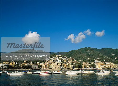 Seaside resort of Rapallo,Liguria,Italy