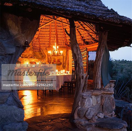 Candlelit hut,Ol Malo,Kenya