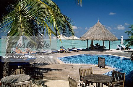 Poolside,Four Seasons Resort,Kuda Huraa,Maldives