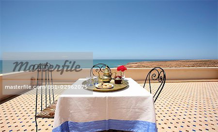 Food tray,hotel Kasbah Tabelkoukt,Mirleft,Sidi Ifni,Morocco