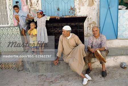 Family,Bhalil,Morocco