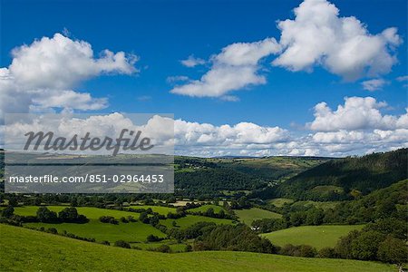 Chirk landscape,Clwyd,Wales,UK