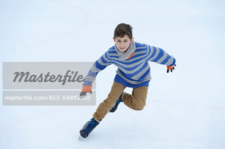 boys figure skates
