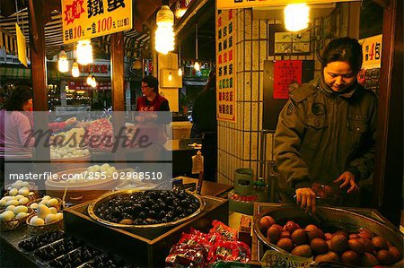 Shop at Danshui Street, Taipei, Taiwan