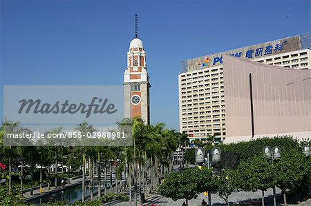 Clock Tower & Tsimshatsui waterfron park, Hong Kong