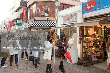 Youngsters at Harajuku, Tokyo, Japan