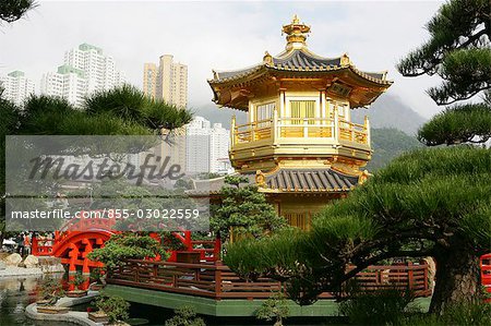 Chi Lin Nunnery chinese garden,Diamond Hill,Hong Kong