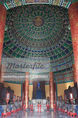 temple of heaven beijing interior
