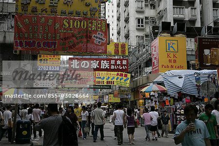 Women Street,Mongkok,Hong Kong Women Street,Mongkok,Hong Kong