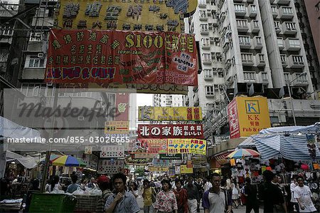 Women Street,Mongkok,Hong Kong Women Street,Mongkok,Hong Kong