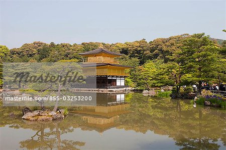 Kinkaku-ji (Golden pavilion), Kitayama, Kyoto, Japan