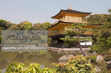 Kinkaku-ji (Golden pavilion), Kitayama, Kyoto, Japan