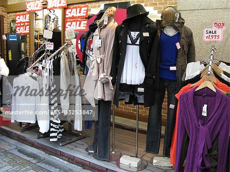 Boutique at Harajuku, Tokyo, Japan Boutique at Harajuku, Tokyo, Japan